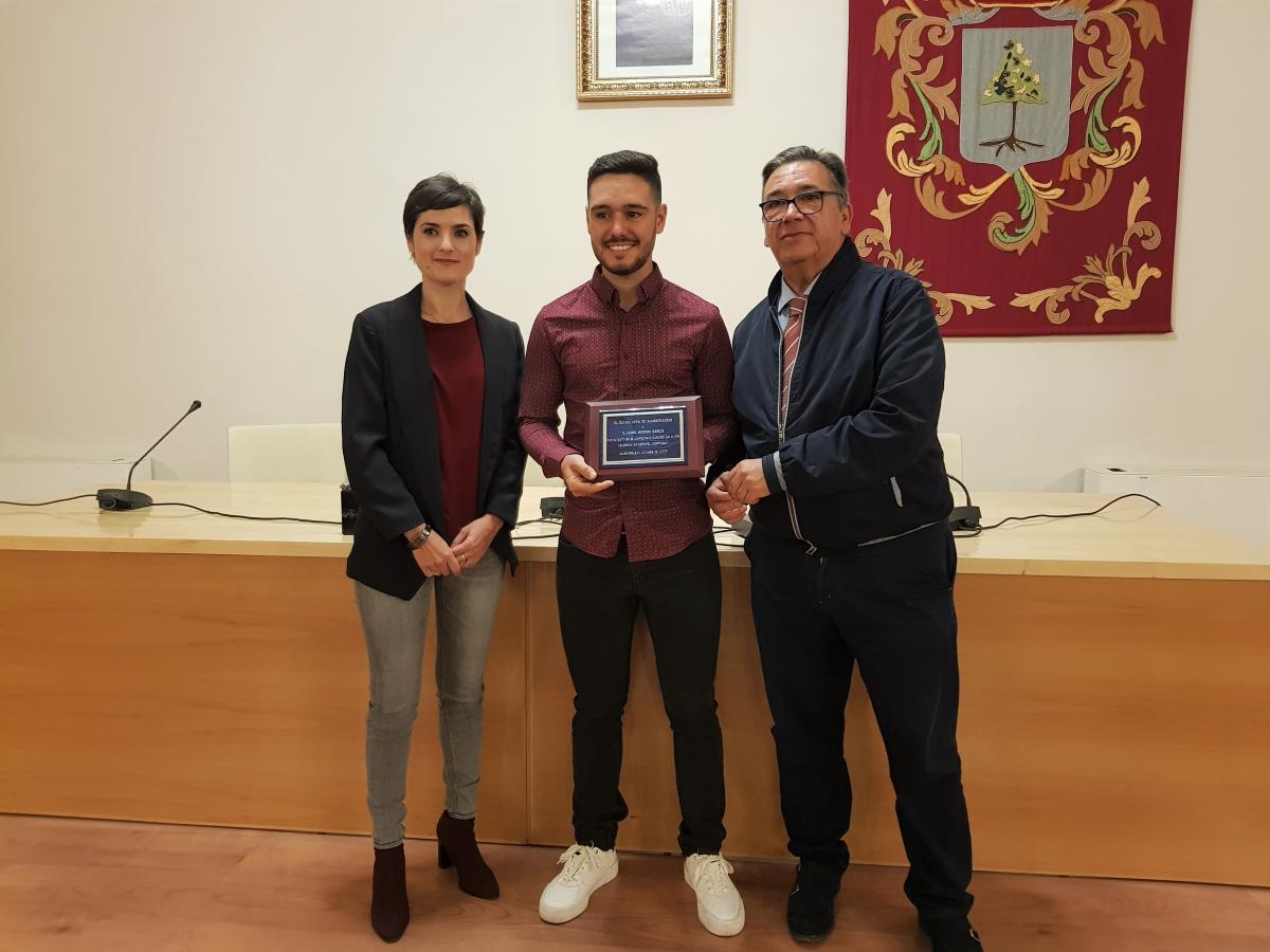 Deportes homenajea al ciclista Jaime Moreno por conseguir el Campeonato de Europa e 24 horas de MTB