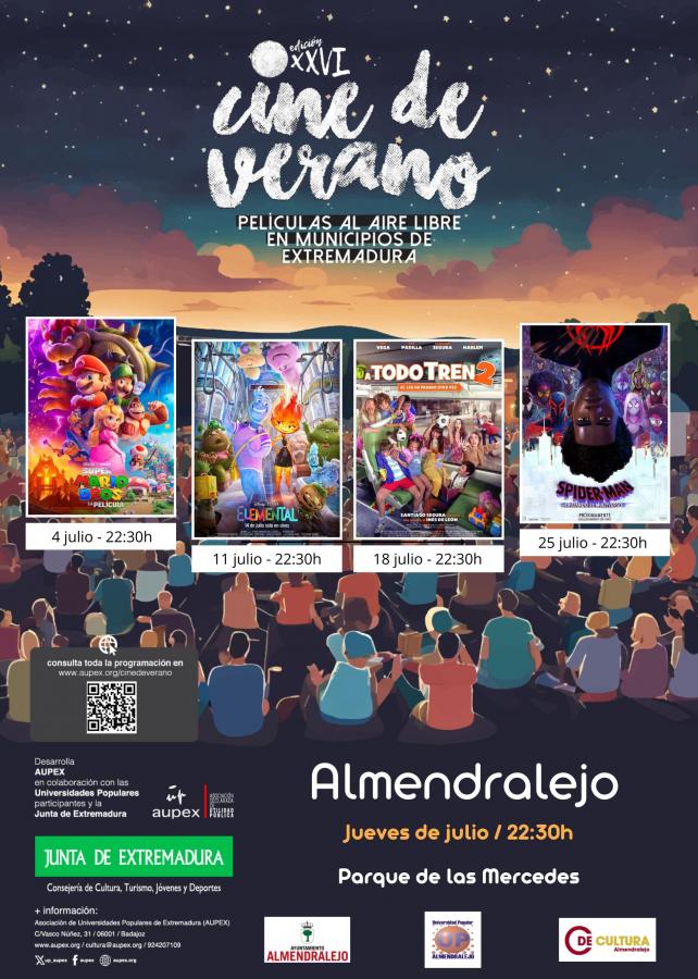 El Cine de Verano vuelve al Parque de Las Mercedes con películas seleccionadas por el Consejo de la Infancia