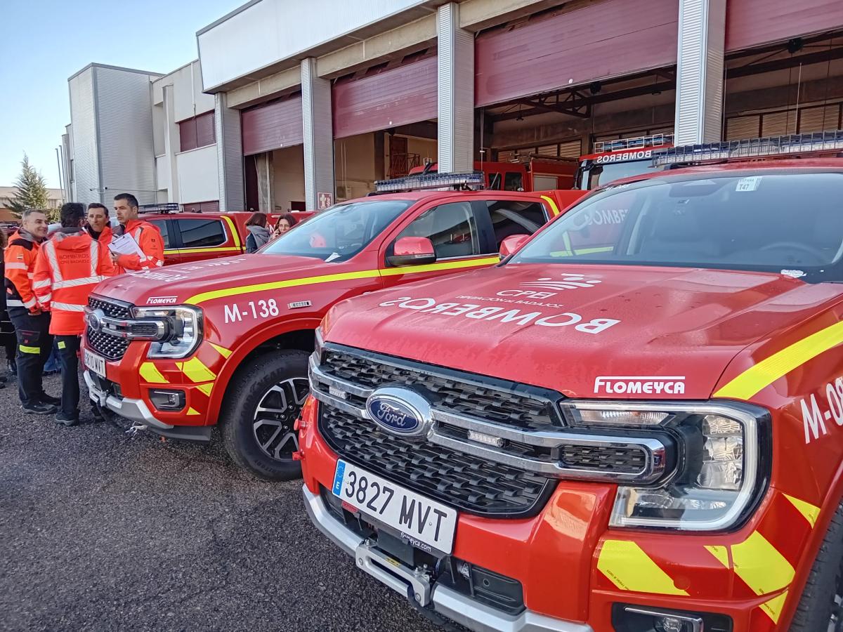 El parque de bomberos cuenta con un nuevo vehículo tipo pick-up